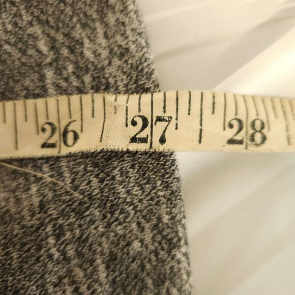 Duluth Trading Co Womens XS Gray Grey Creme de la Hem Mockneck Sweater Shirt - Picture 6 of 6